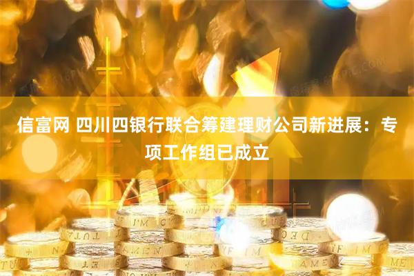 信富网 四川四银行联合筹建理财公司新进展：专项工作组已成立